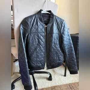 Zara leather jacket